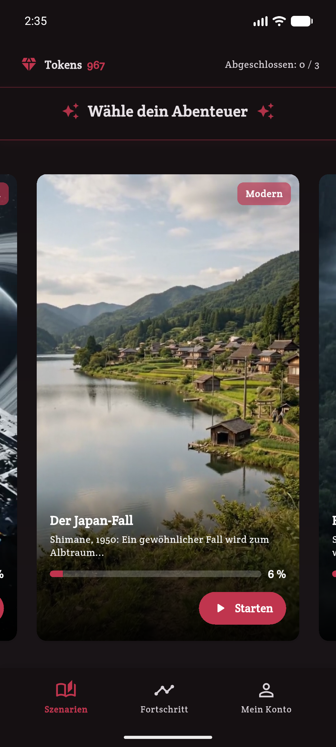Japan Case — Szenario-Hook