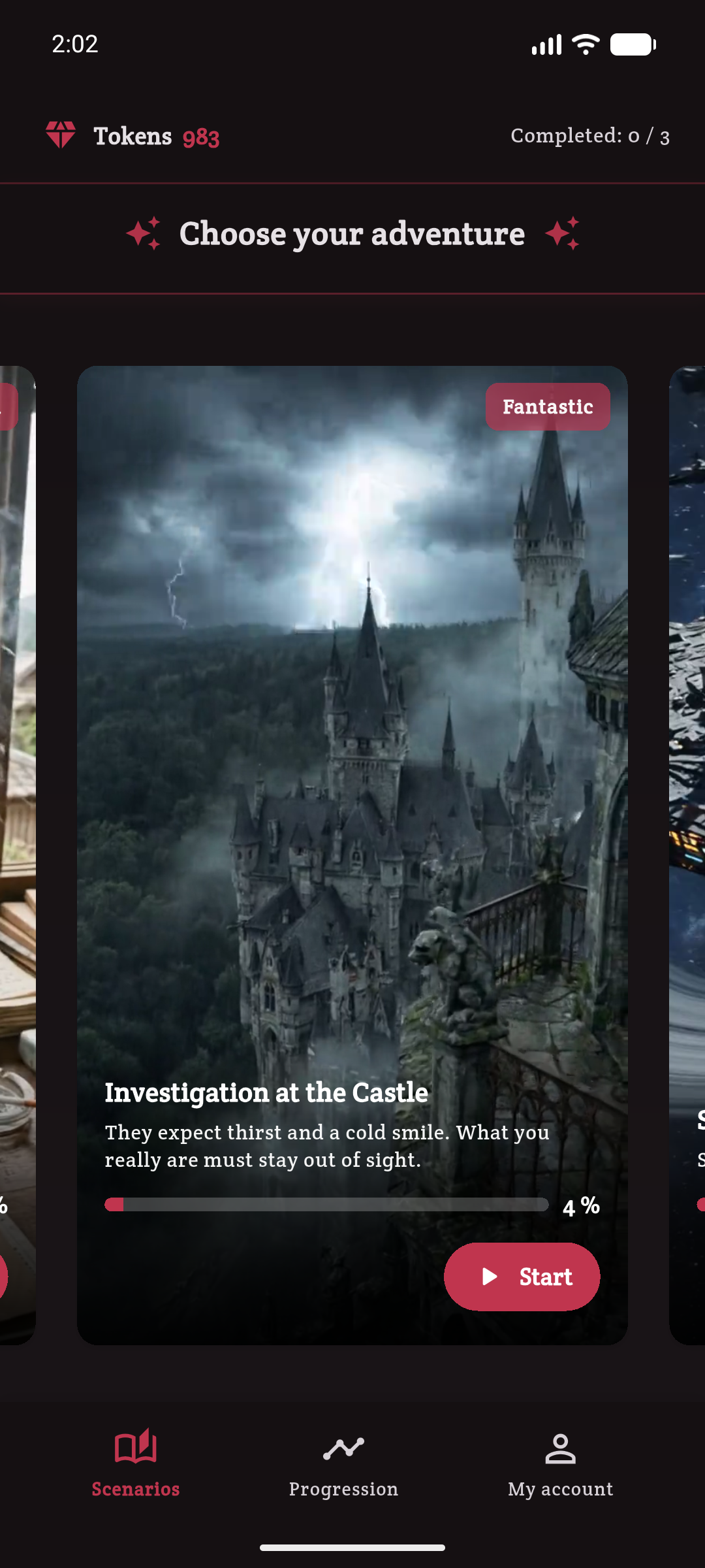 Castle investigation