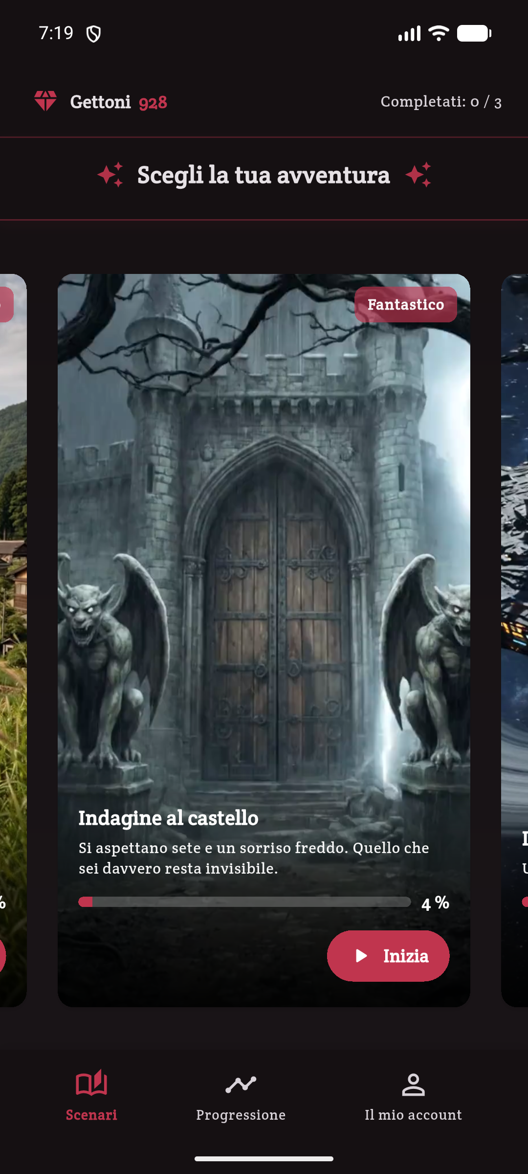 Indagine al castello